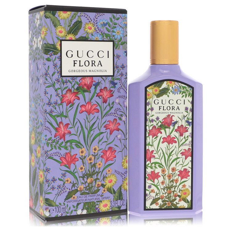 Flora Gorgeous Magnolia by Gucci Eau De Parfum Spray 3.3 oz Flora Gorgeous Magnolia by Gucci Eau De Parfum Spray 3.3 oz